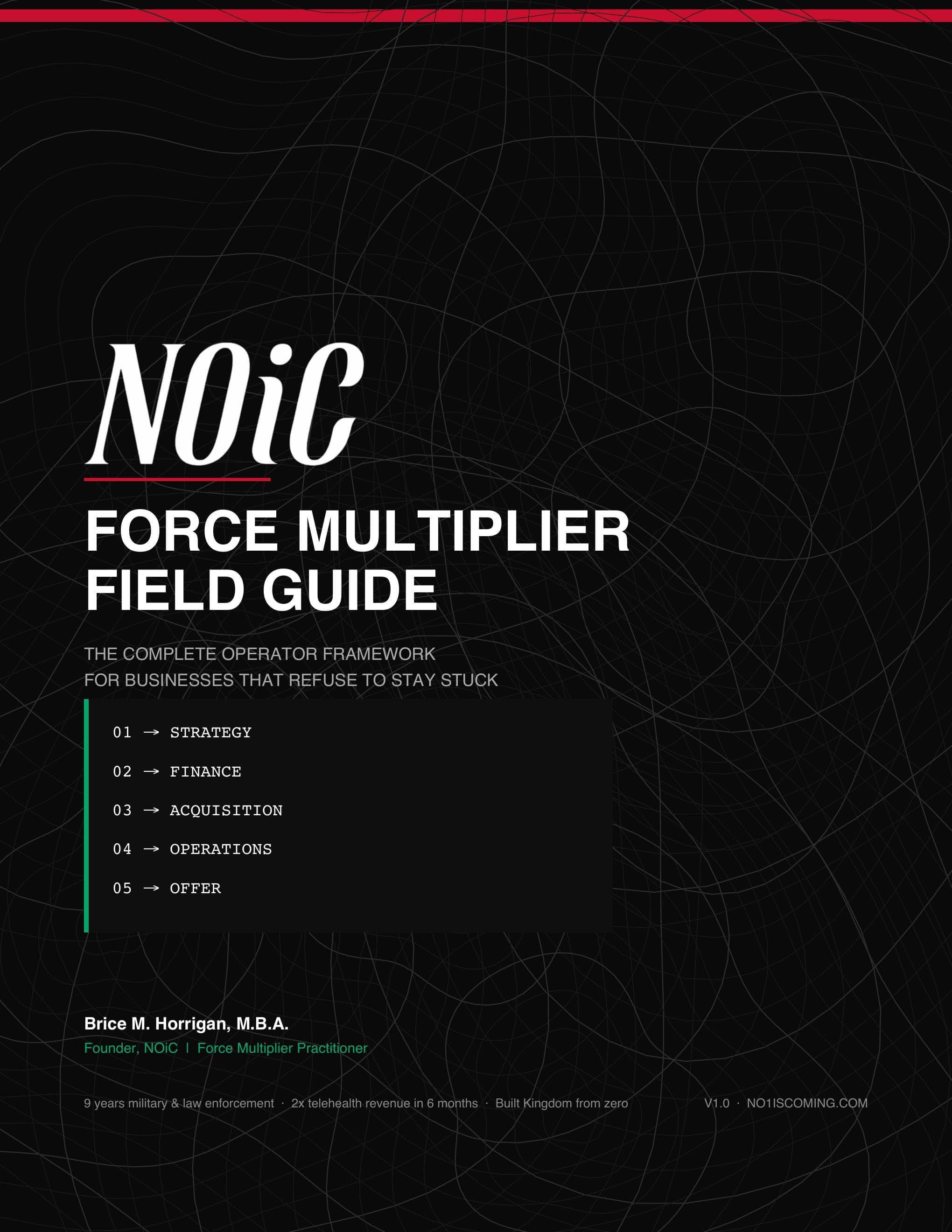 Force Multiplier Field Guide cover
