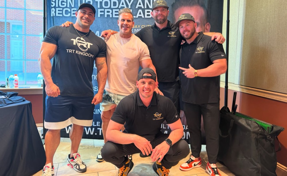 Brice Horrigan with the Kingdom Health team